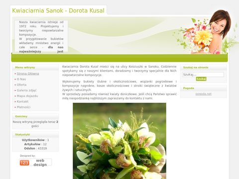 Kwiaciarnia-sanok.pl Kusal Dorota stroiki świąteczne