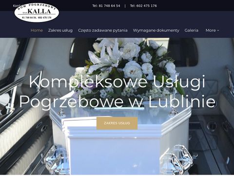 Kalla obsługa pogrzebów Lublin