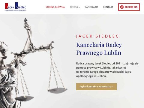 Kancelaria-siedlec.pl porady prawne Lublin
