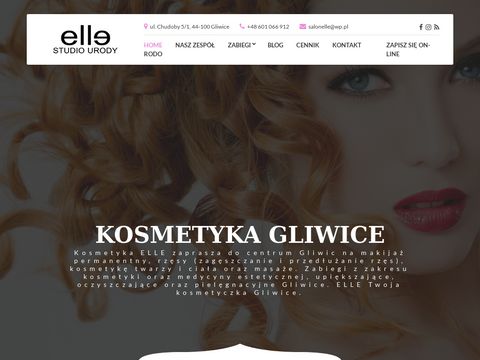Kosmetykaelle.pl makijaż permanentny Gliwice