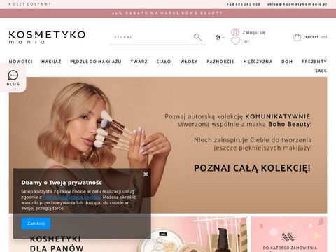 Kosmetykomania.pl antyalergiczne cienie do powiek