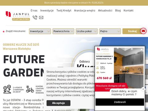 Janpul.pl deweloper nowe mieszkania Warszawa