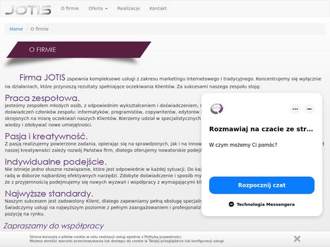 Jotis.pl - strony www