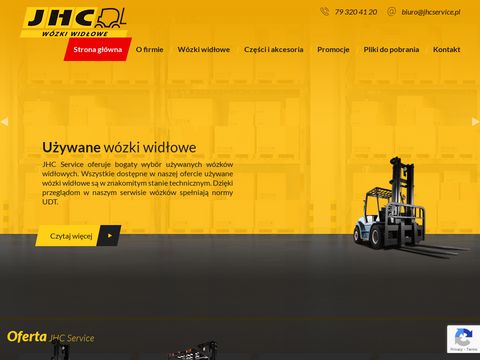 JHC Service używane wózki widłowe Wrocław