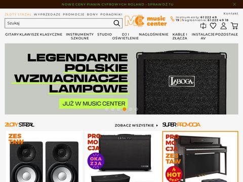 Musiccenter.com.pl - internetowy sklep muzyczny