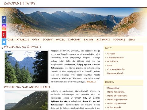 Co warto zobaczyć w Zakopanem i Tatrach