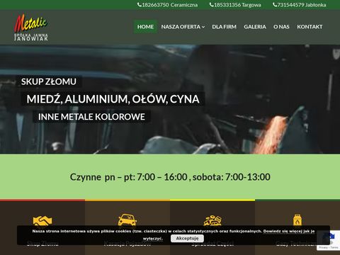Metalic.pl skup złomu Zakopane
