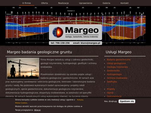 Margeo.pl badania geotechniczne oraz geologiczne