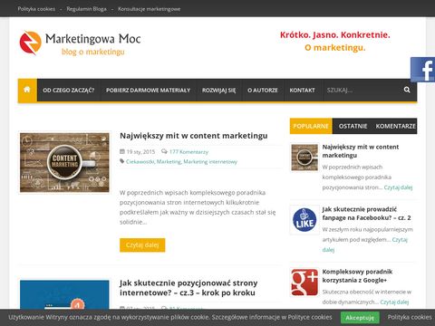 Blog o marketingu - Marketingowa-moc.pl