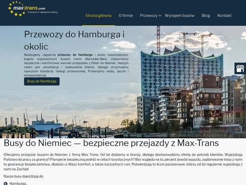 Max - Trans przewozy do Lubeki z Warszawy