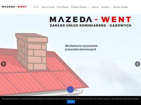 Mazeda-Went kominiarz Poznań