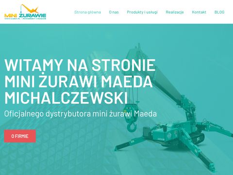 Maeda.pl mini żurawie