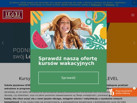 Level.edu.pl szkoły językowe pyskowice