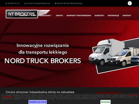 Nord Truck Brokers zabudowy samochodowe