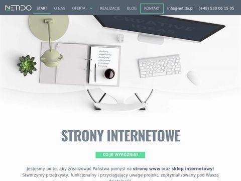 Netido Strony internetowe Kraków
