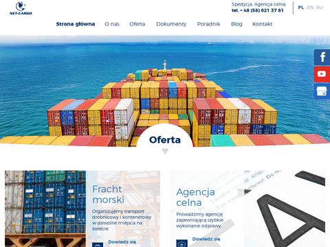 Net-Cargo transport kontenerowy z Chin