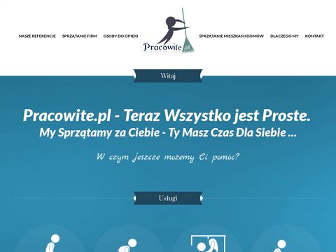 Pracowite.pl profesjonalne sprzątanie domów Warszawa