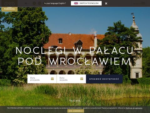 Palackrobielowice.com hotel dolny Śląsk
