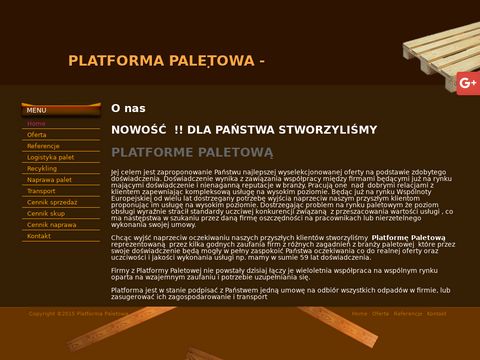 Platformapaletowa.pl sprzedaż Wołomin
