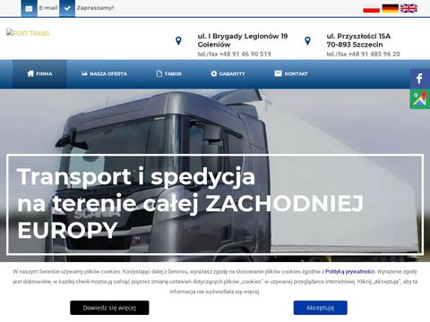 Port-trans.pl - transport adr