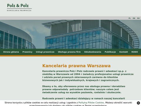 Polzlaw.pl radca prawny Warszawa