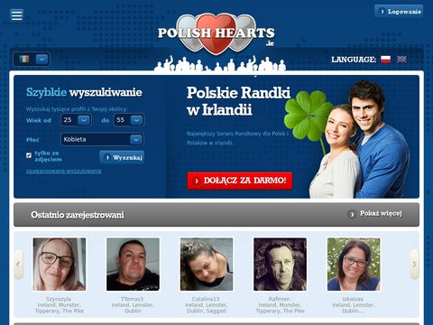 PolishHearts.ie - polskie randki