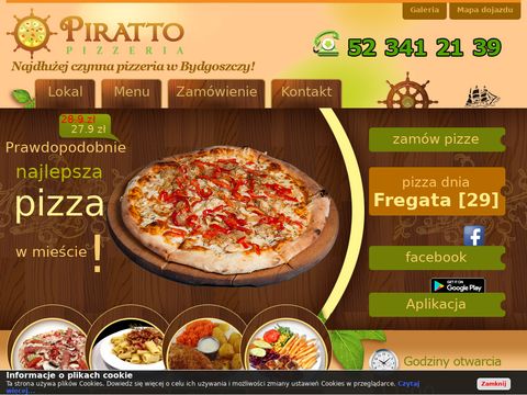 Piratto.pl pizzeria Bydgoszcz
