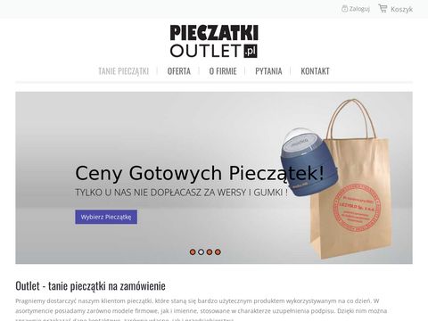 PieczatkiOutlet.pl - pieczątki szybko i tanio