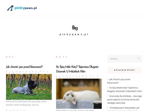 Pinkypaws.pl szelki dla psów