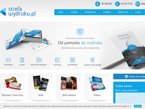 Strefawydruku.pl - ulotki reklamowe