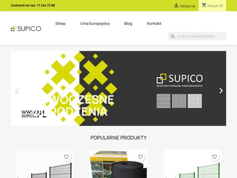 Supico.pl producent systemów ogrodzeniowych