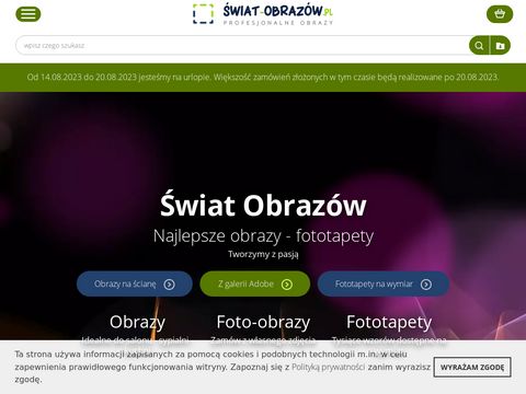 Swiat-obrazow.pl fototapety 3D