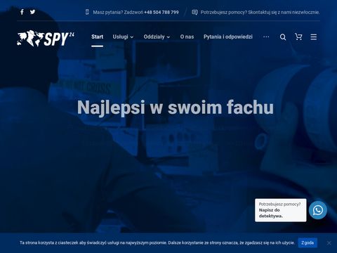 Spy24.pl detektyw Warszawa
