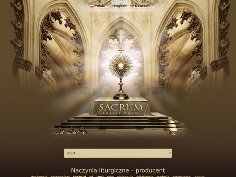 Sacrum.com.pl naczynia liturgiczne Kraków