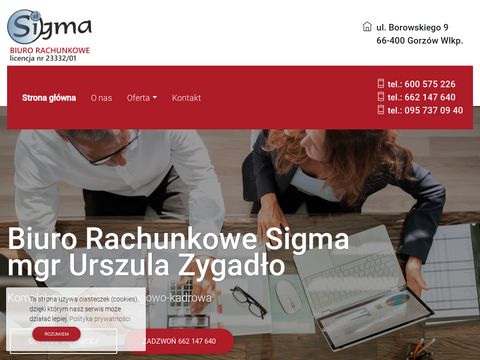 Sigma biuro księgowe Gorzów Wielkopolski