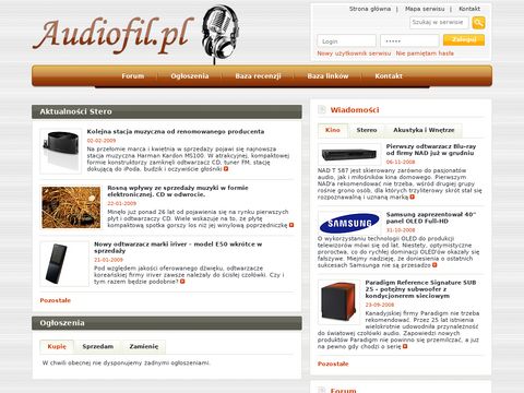 Sklep.audiofil.pl kino domowe Szczecin