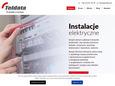Teldata monitoring firmy Warszawa