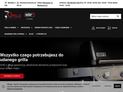 Top-grille.pl wędzarnia z grillem Warszawa