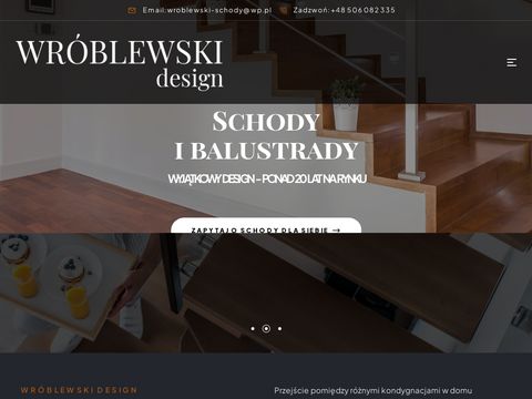 Design Wróblewski schody bolcowe Katowice