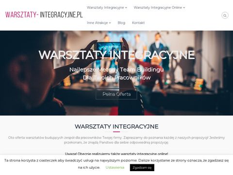 Warsztaty-integracyjne.pl - obsługa imprez