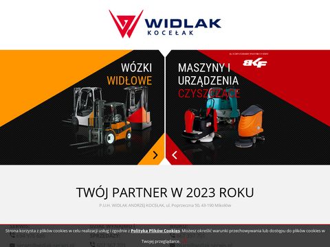 Widlak-serwis.pl wynajem wózków widłowych