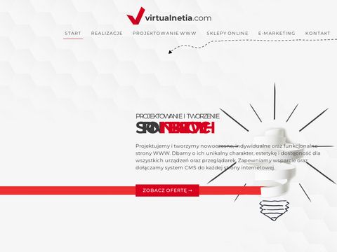 Virtualnetia - tworzenie stron www