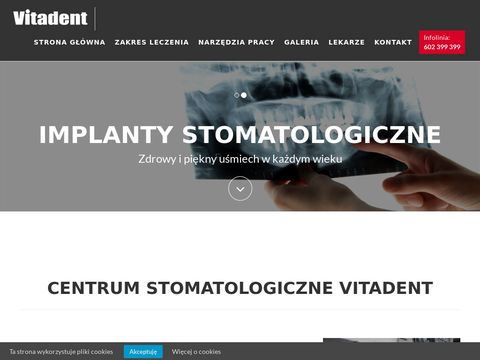 Vitadent.net.pl leczenie próchnicy Kraków
