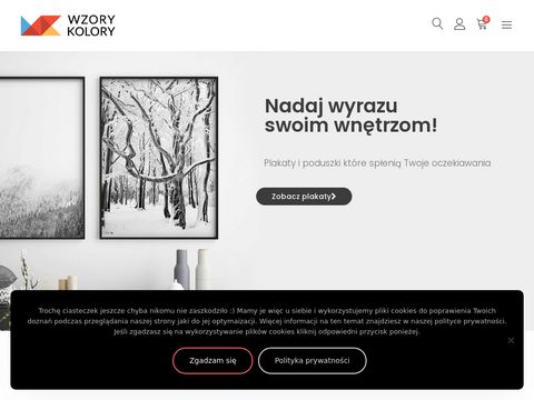 Wzorykolory.pl - ramy do plakatów