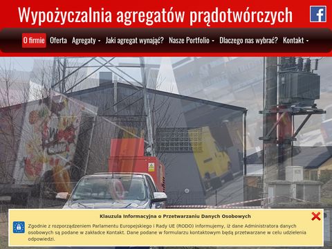 Wynajemagregatowpradotworczych.com.pl