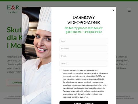 Hr-system.pl kursy szkolenia kelnerskie Warszawa