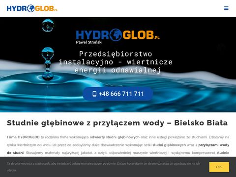 Hydroglob.pl studnie głębinowe śląsk