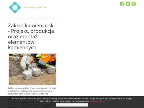 Interkamgdansk.com zakład kamieniarski