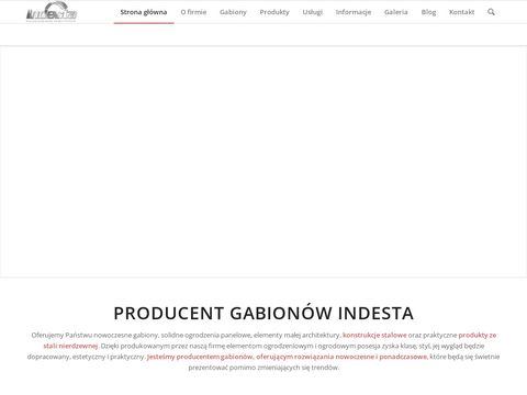 Indesta.com ogrodzenia gabionowe