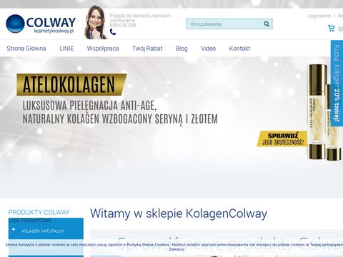 Kosmetykicolway.pl odbudowa pokładów kolagenu w organizmie